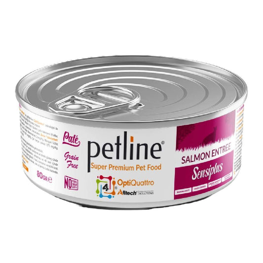 Petline Sterilized  Salmon Selection SensiPlus 80g