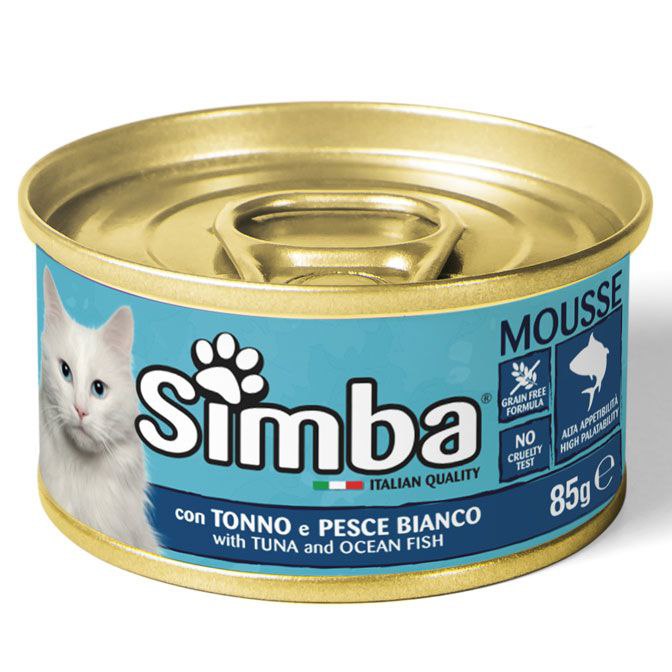 Simba Mousse with Tuna and Ocean Fish 85g