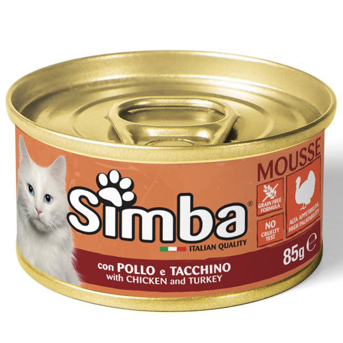 Simba Mousse with Chicken and Turkey 85g