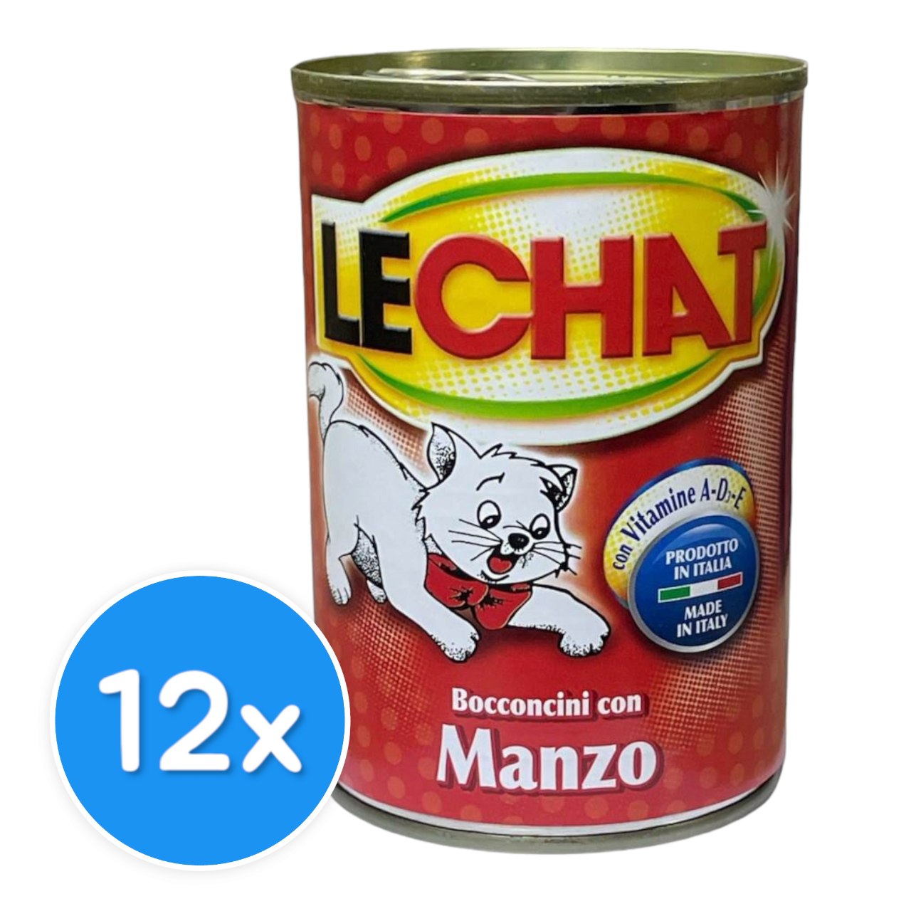 LeChat Adult Chunks with Beef 12X