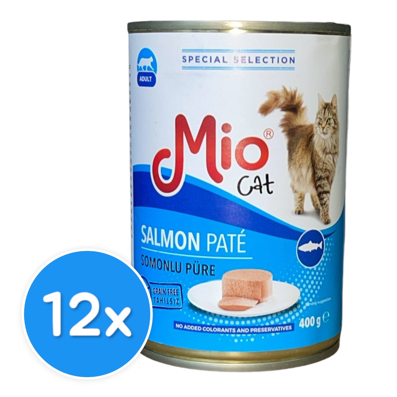 Mio Salmon In Pate 12X