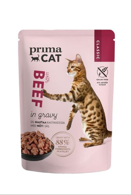 Prima cat Beef 100g