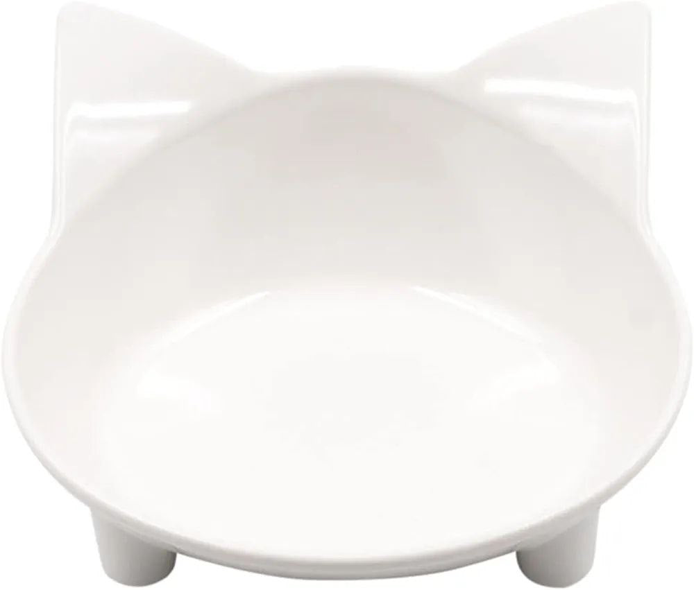 SKRTUAN Plastic Cat Bowls