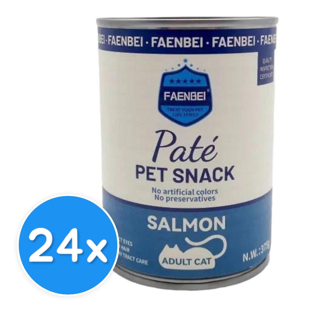 Faenbei Adult Cat With Salmon 24X