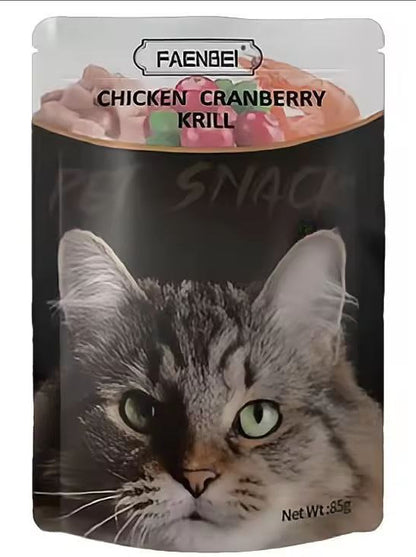 Faenbei Chicken Cranberry Krill 85g