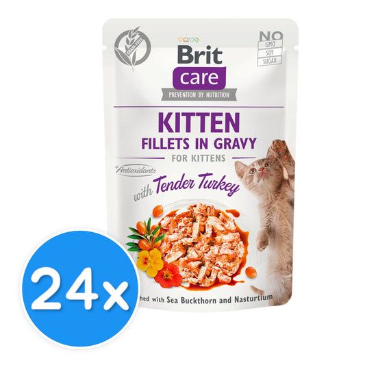 Brit kitten Tender Turkey 24X