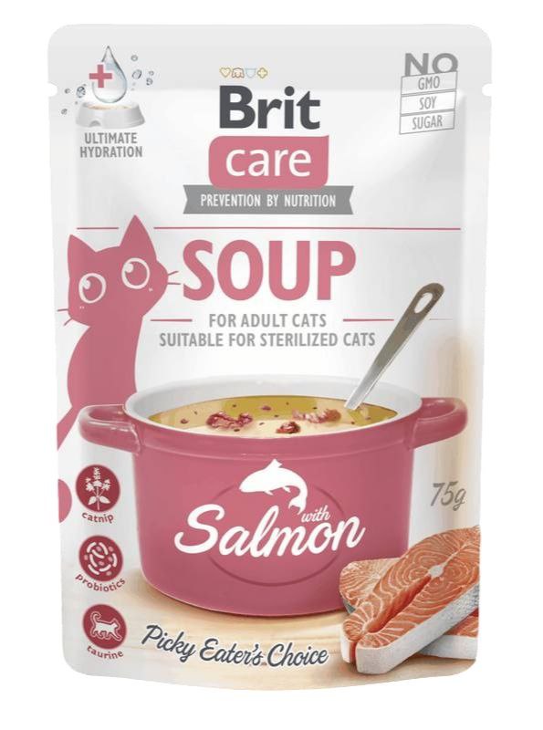 Brit Care Soup with Salmon 75g