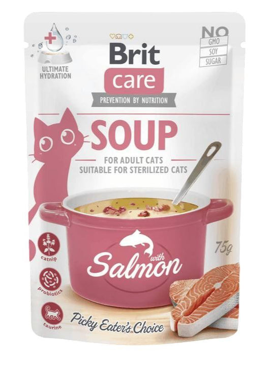 Brit Care Soup with Salmon 75g