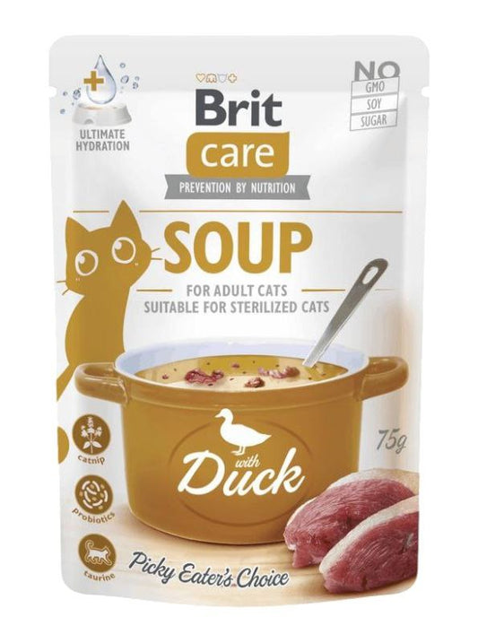 Brit Care Soup With Duck 75g