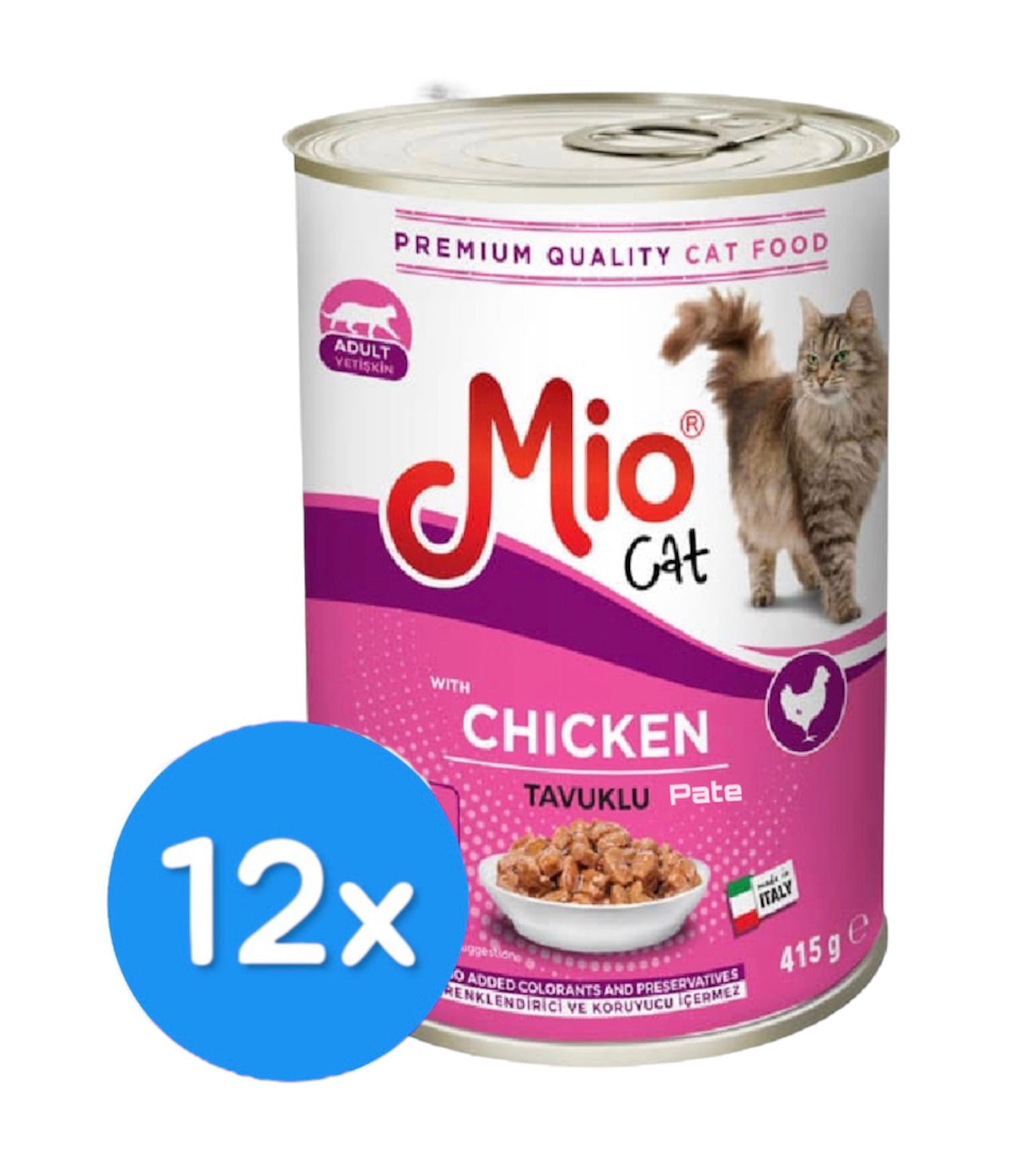 Mio Adult Chicken in Pate 12X