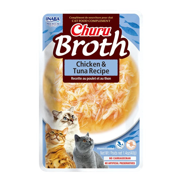 Inaba Chicken Broth & Tuna 40g