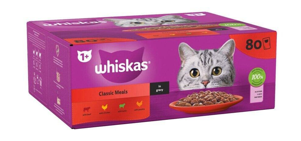 Whiskas Classic Selection 80X