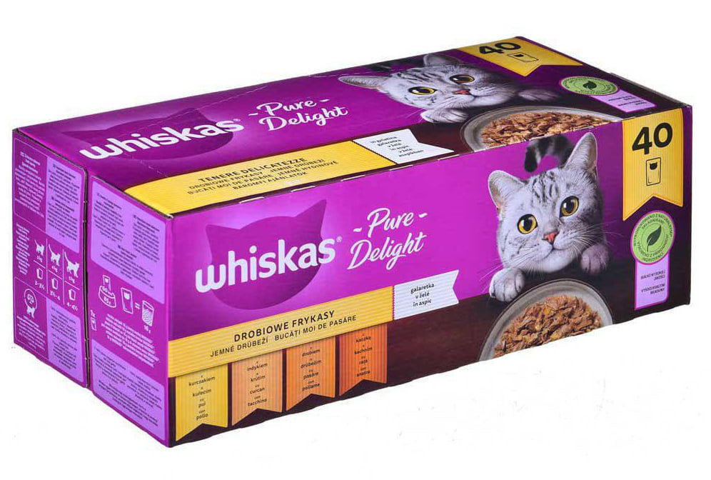 Whiskas Poultry Ragout Multipack 40X