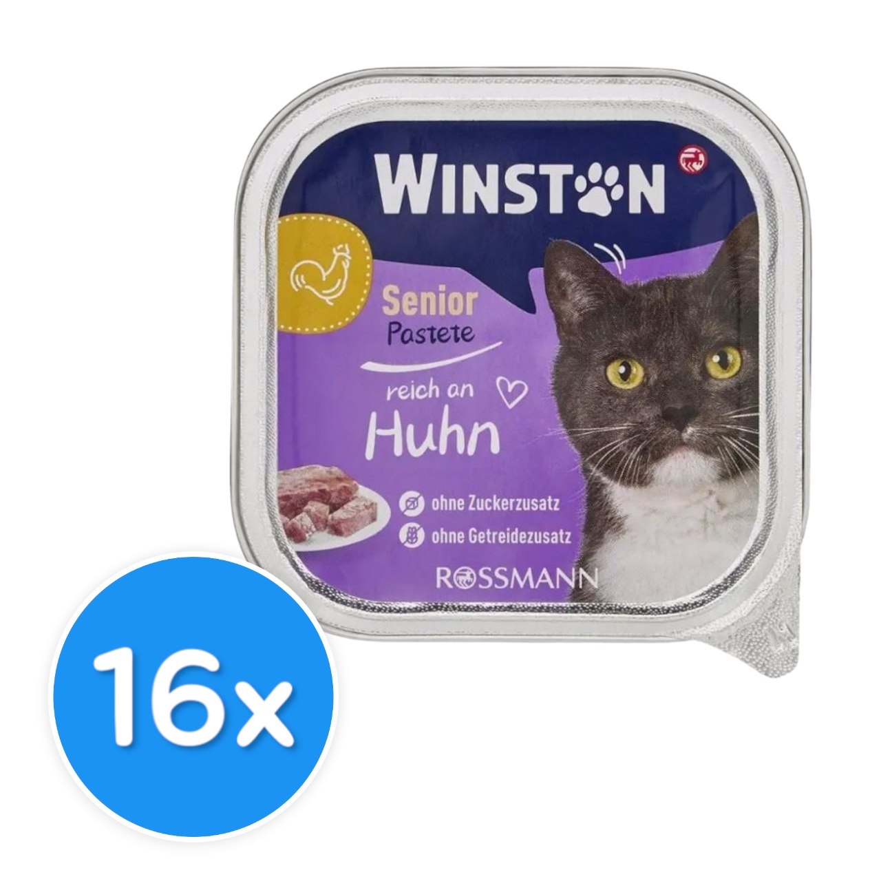 Winston Senior With Chicken 16X