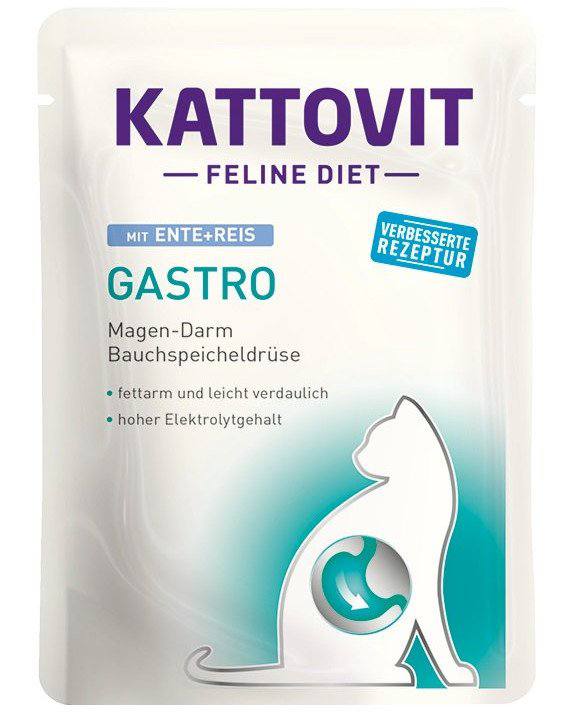 Kattovit  Gastro with Duck & Rice 85g