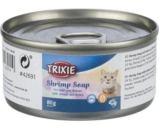 Trixie Soup Chicken & Shrimp 80g