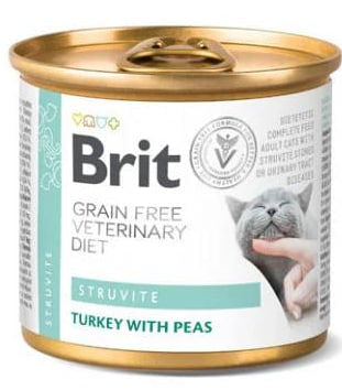 Brit Struvite with Turkey & Peas 200g