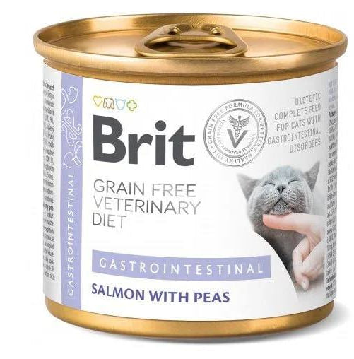 Brit Gastrointestinal with Salmon & Peas 200g