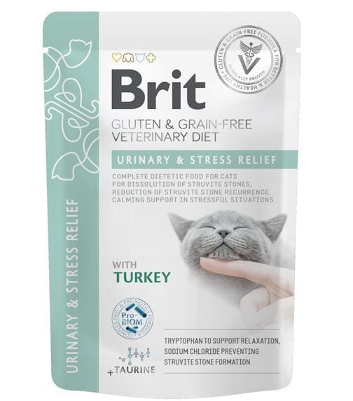 Brit Urinary & Stress Relief with Turkey 85g