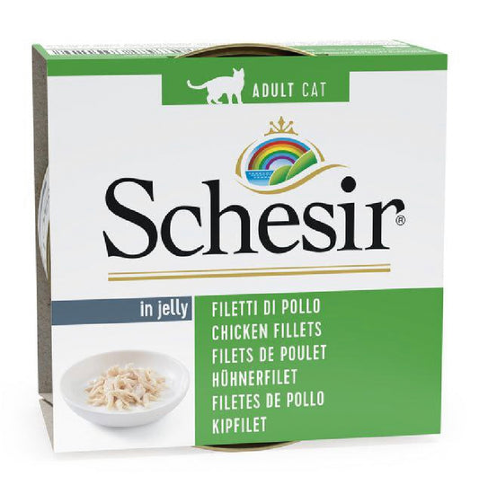 Schesir Adult Chicken Fillets in Jelly 85g