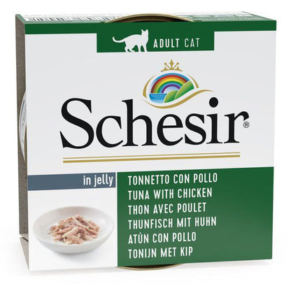 Schesir Tuna With Chicken Fillets in Jelly 85g