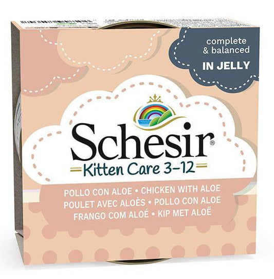 Schesir Kitten Chicken with Aloe in Jelly 85g