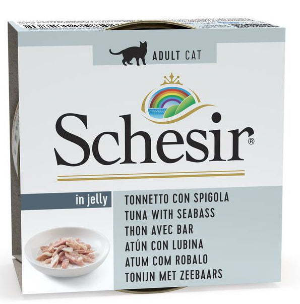 Schesir Tuna With Seabass in Jelly 85g