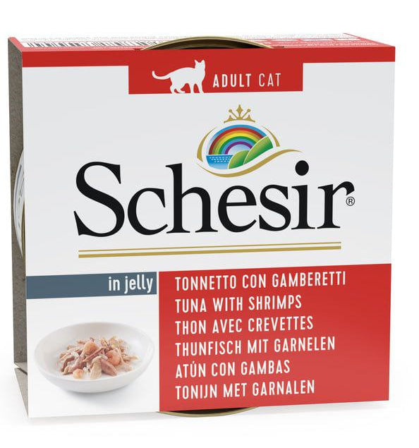 Schesir Tuna With Shrimps in Jelly 85g