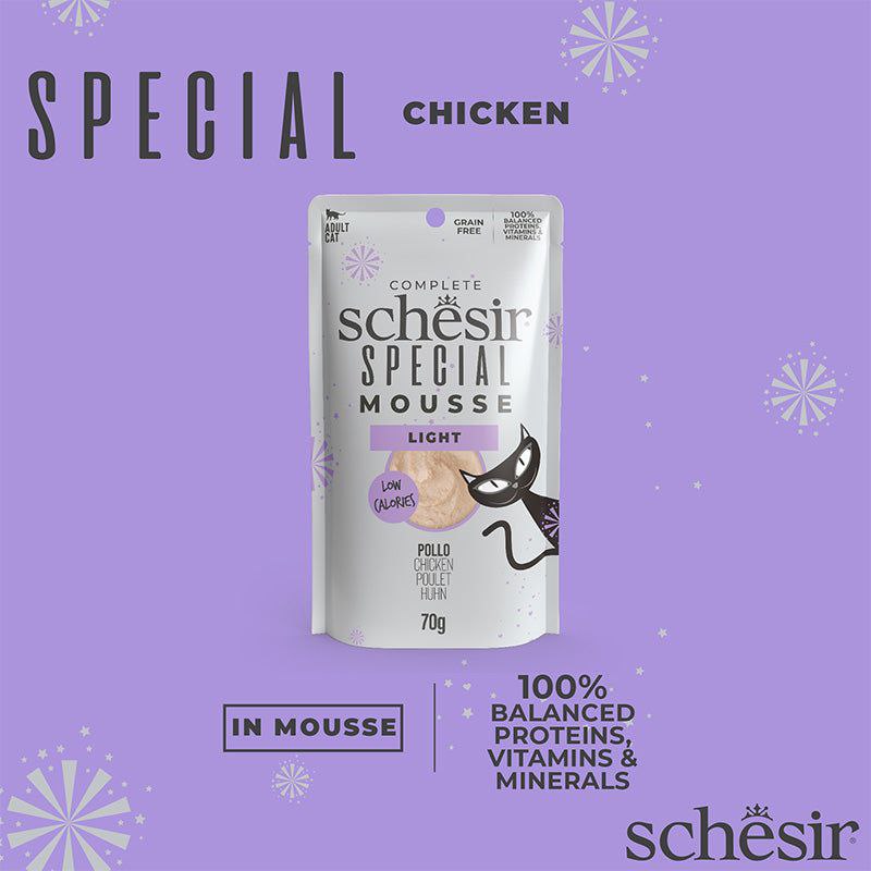 Schesir Special Light Chicken in Mousse 70g