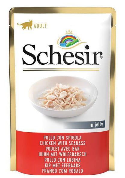 Schesir Chicken with Seabass in Jelly 85g