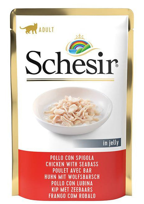 Schesir Chicken with Seabass in Jelly 85g