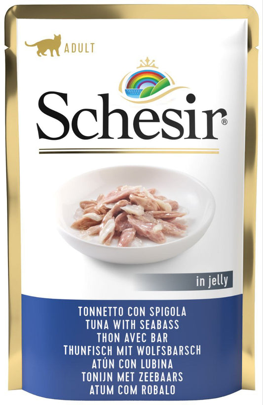 Schesir Tuna with Sea Bass in Jelly 85g