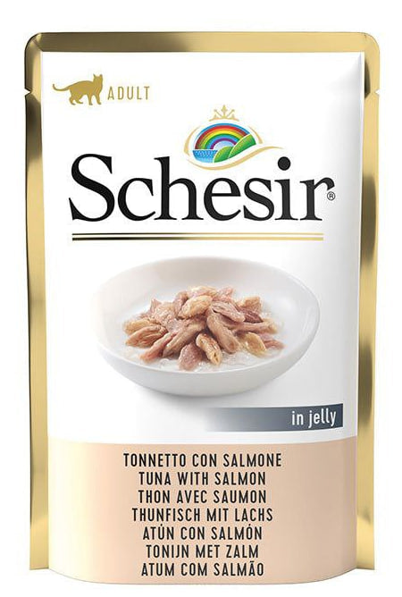 Schesir Tuna & Salmon in Jelly 85g