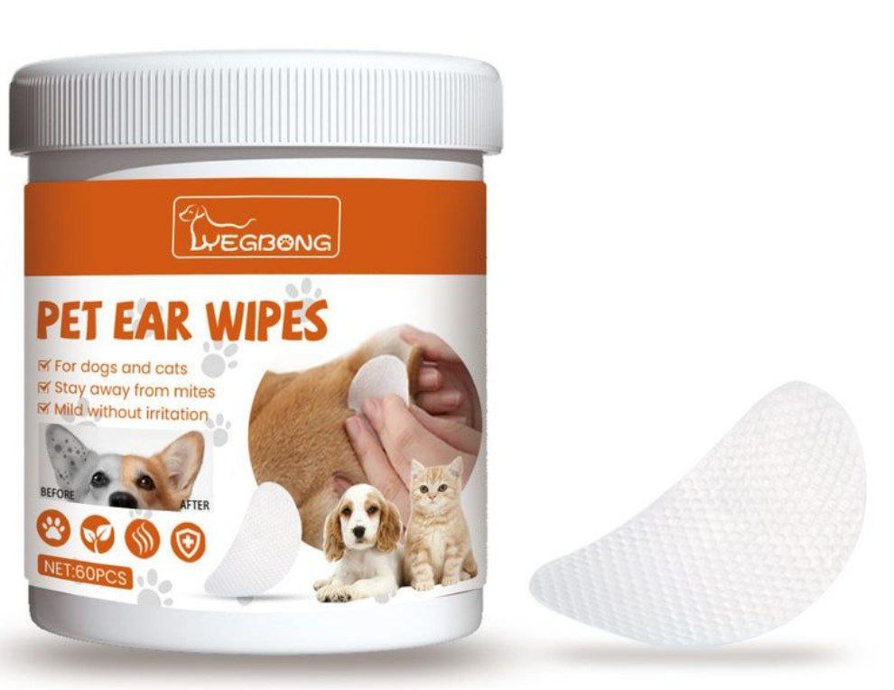 Yegbong Ear Cleaner Wipes 60 pcs