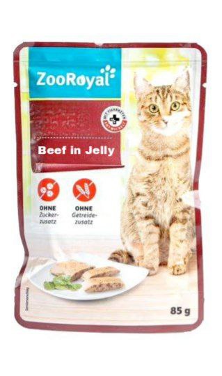 ZooRoyal Beef in Jelly 85g