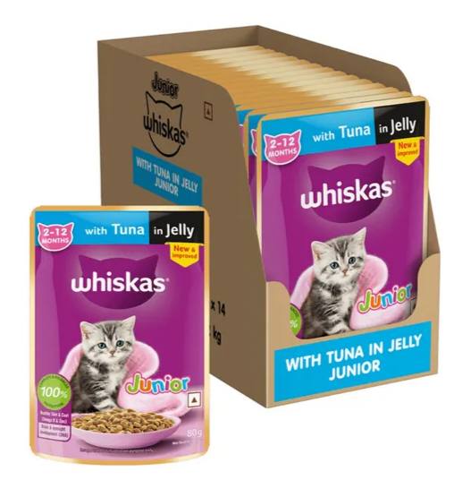 Whiskas Junior Tuna in Jelly 14X