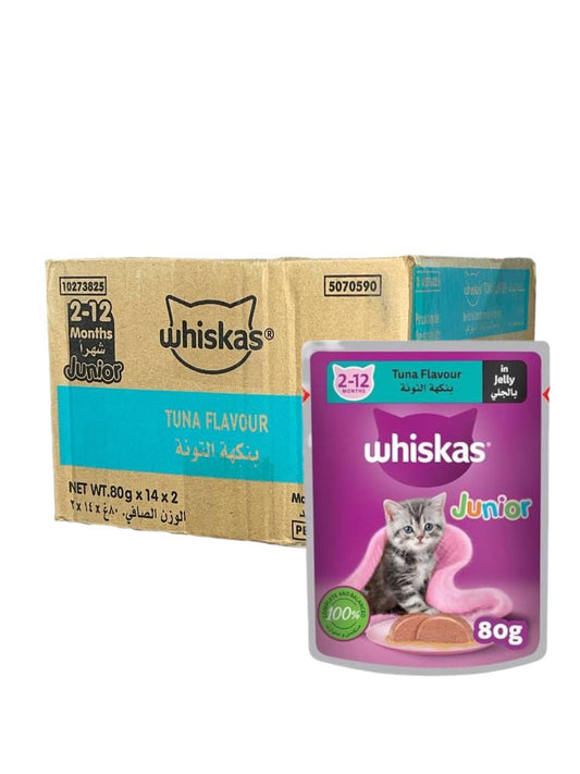 Whiskas Junior Tuna in Jelly 28X