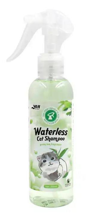 Yoji Waterless Cat Shampoo with Green Tea Fragrance 200ml