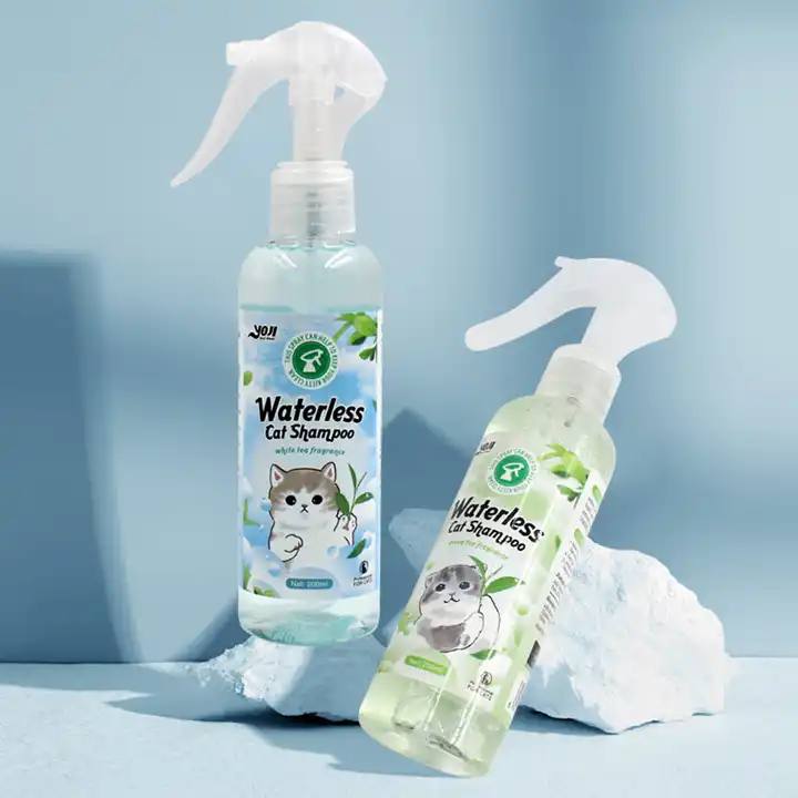 Yoji Waterless Cat Shampoo with Green Tea Fragrance 200ml