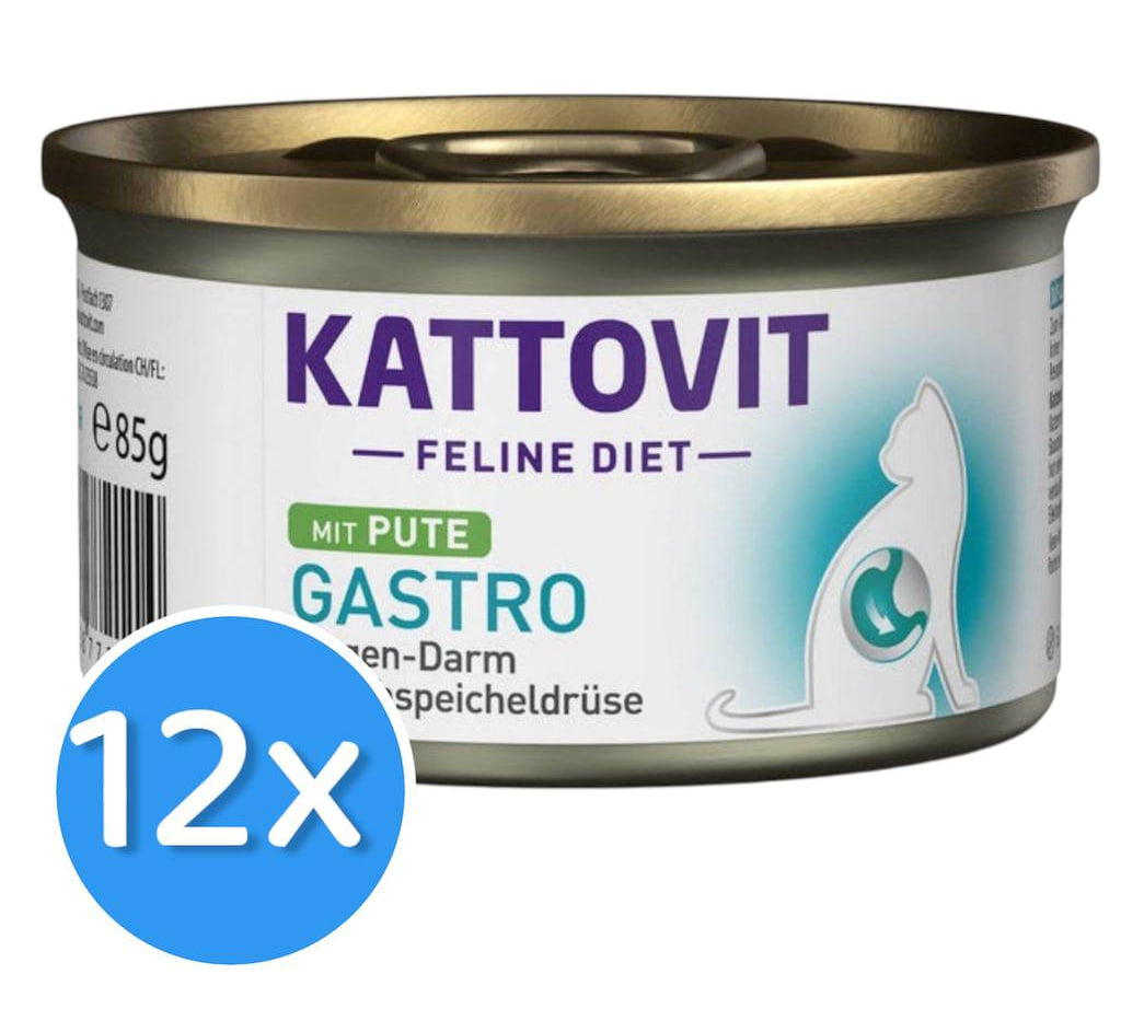 Kattovit Gastro with Turkey 12X