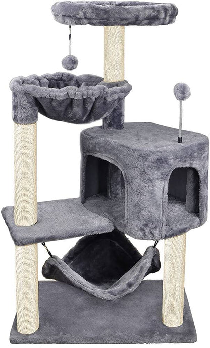 Multi-Level Cat Tree Tower-Model K013 Light Grey 100cm