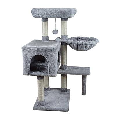 Multi-Level Cat Tree Tower-Model K01 Light Grey 89cm