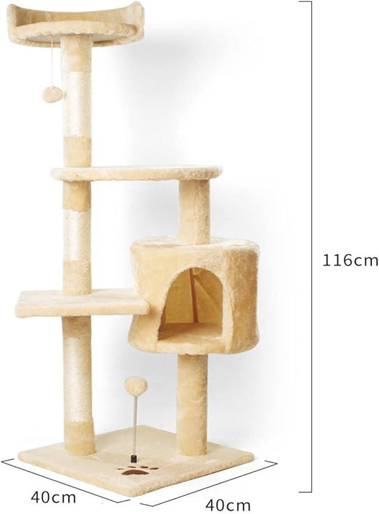 Multi-Level Cat Tree Tower-Model K015 Dark Grey 112cm