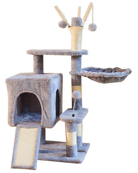 Multi-Level Cat Tree Tower-Model MP21 Light Grey 98cm