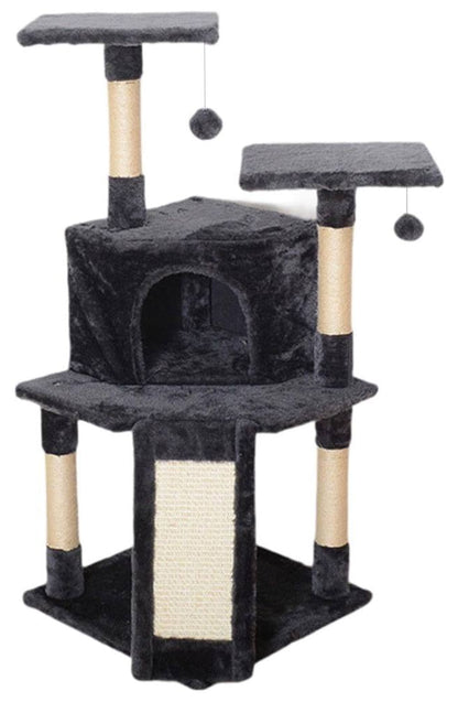 Multi-Level Cat Tree Tower-Model MX42 Dark Grey 102cm