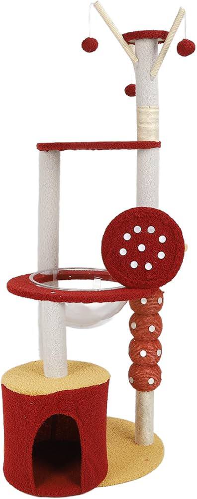 Multi-Level Cat Tree Tower-Model MR03 139cm