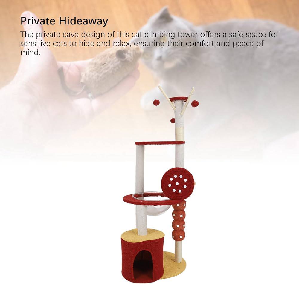 Multi-Level Cat Tree Tower-Model MR03 139cm