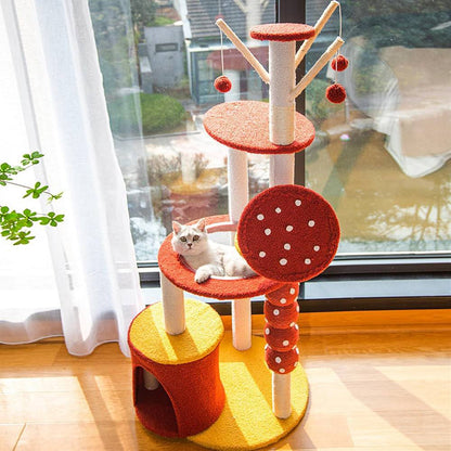 Multi-Level Cat Tree Tower-Model MR03 139cm