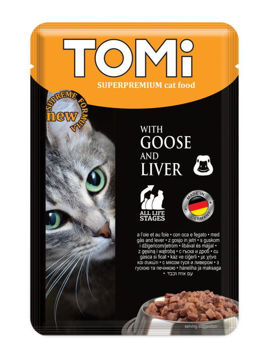 Tomi Goose & Liver 100g