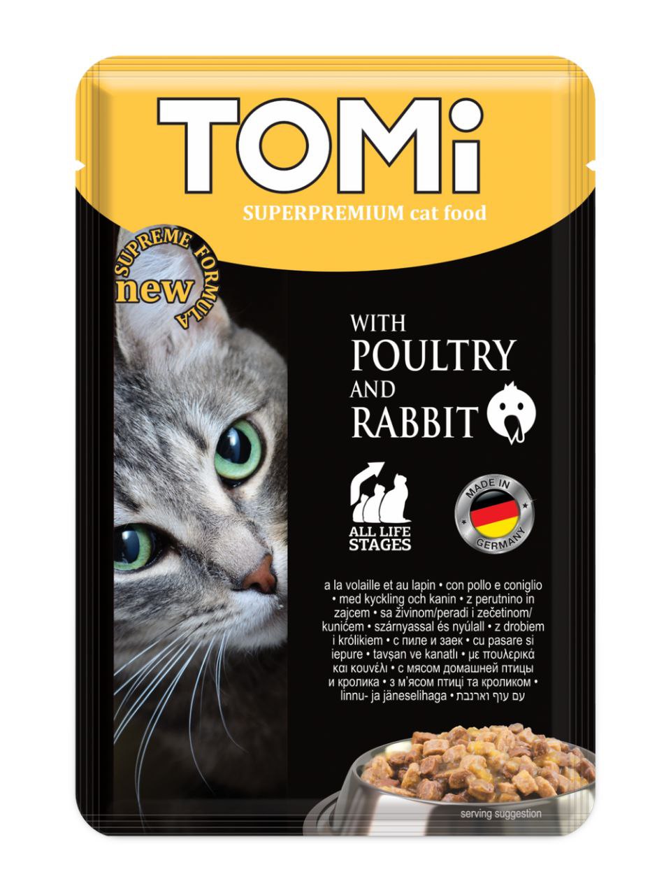 Tomi Poultry & Rabbit 100g